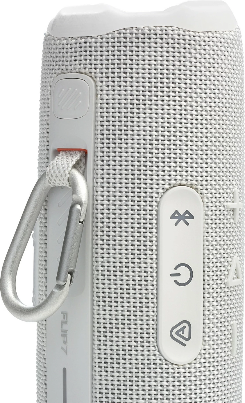 Altoparlant JBL Flip 7, 25W, Bluetooth, bardhë