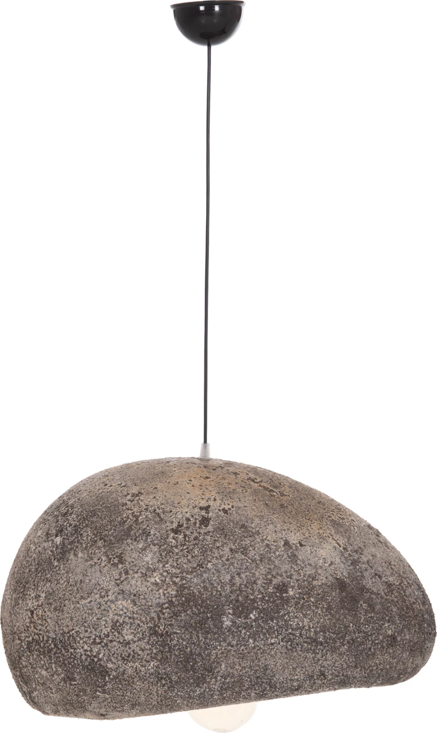 Llambë tavani varëse, pamje guri, STONER (M), gri, FH4418.04, 55x45x40cm