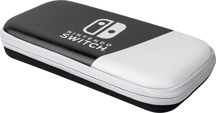 Këllëf udhëtimi PDP Deluxe Travel Case për Nintendo Switch/Switch Lite/Switch OLED, bardhë e zi