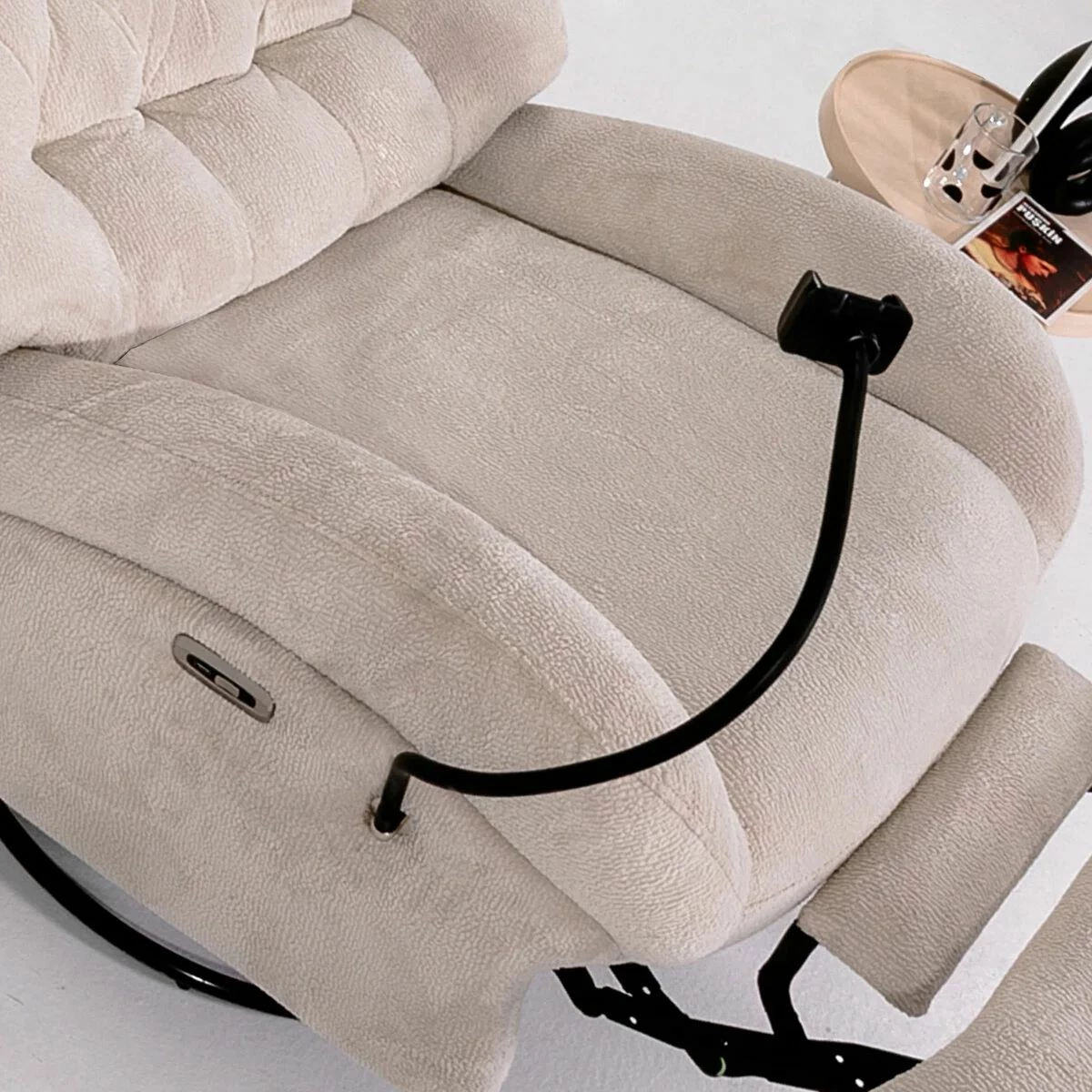 Recliner elektrik Dream, krem, Atelier del Sofa