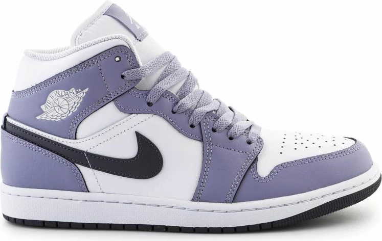 Atlete Nike Air Jordan 1 MID unisex, të bardha [Madhësia: 44.5]
