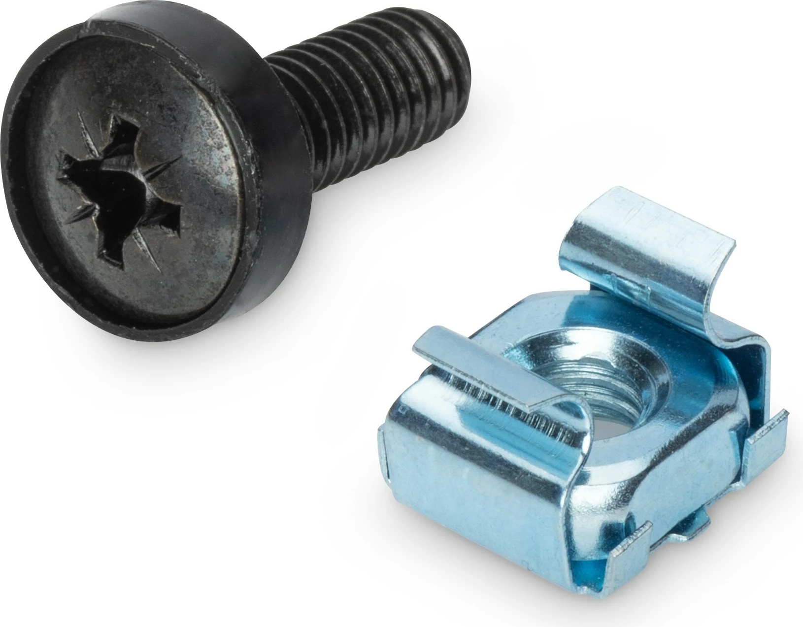 Set vidash dhe maticash Digitus M6 për rack 19 dhe 10 inç, 50 copë