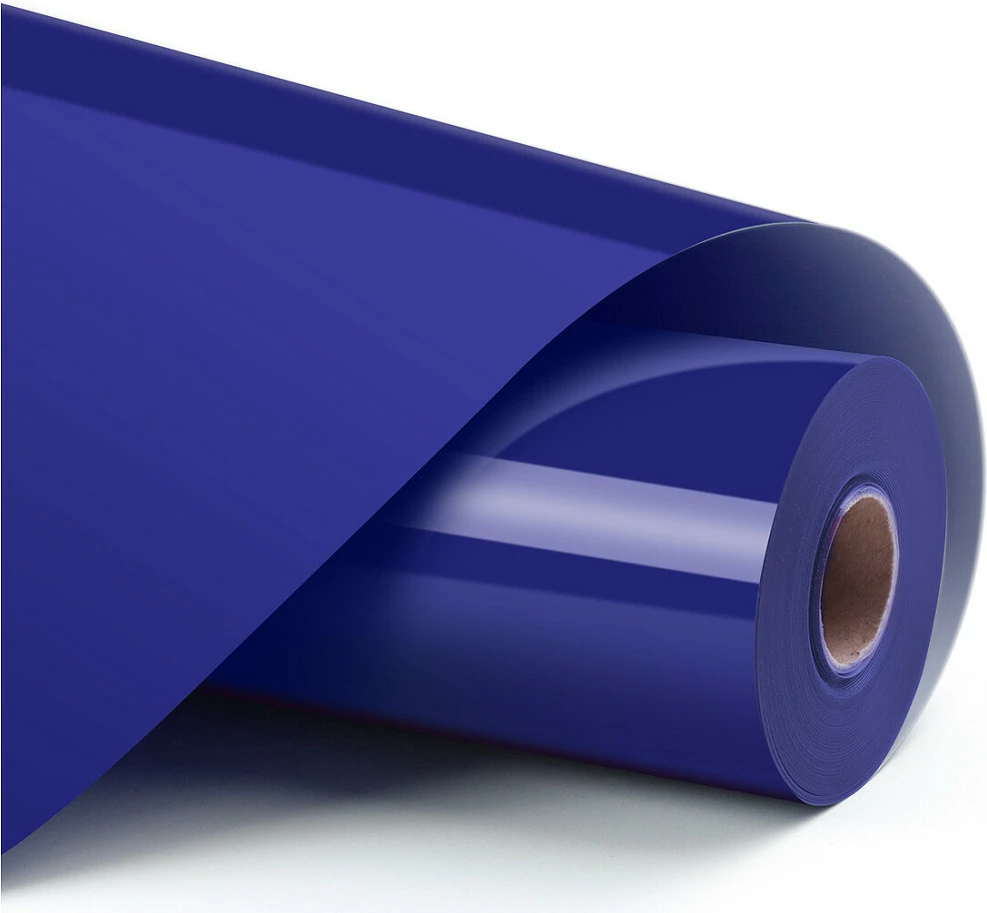 Folie për plotter LOKLiK Basic, 30.5 x 180 cm, glossy, blu mbretërore