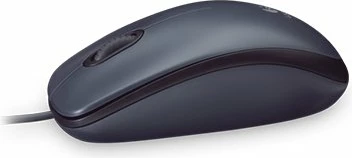 Maus Logitech M90, me kabllo USB, optik 1000 dpi, 3 butona, Gri