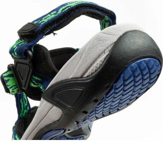 Sandale për fëmijë CMP, navy blue/green