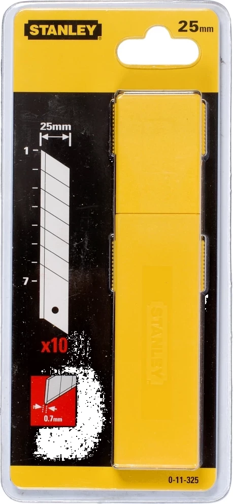 Rezilë ndërrueshme Stanley 0-11-325, 25mm, 10 copë