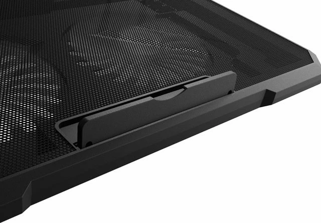 Stendë ftohëse për laptop Fury Gunbai G3 deri 17.3\", 2x120mm, RGB, 2xUSB 2.0, e zezë