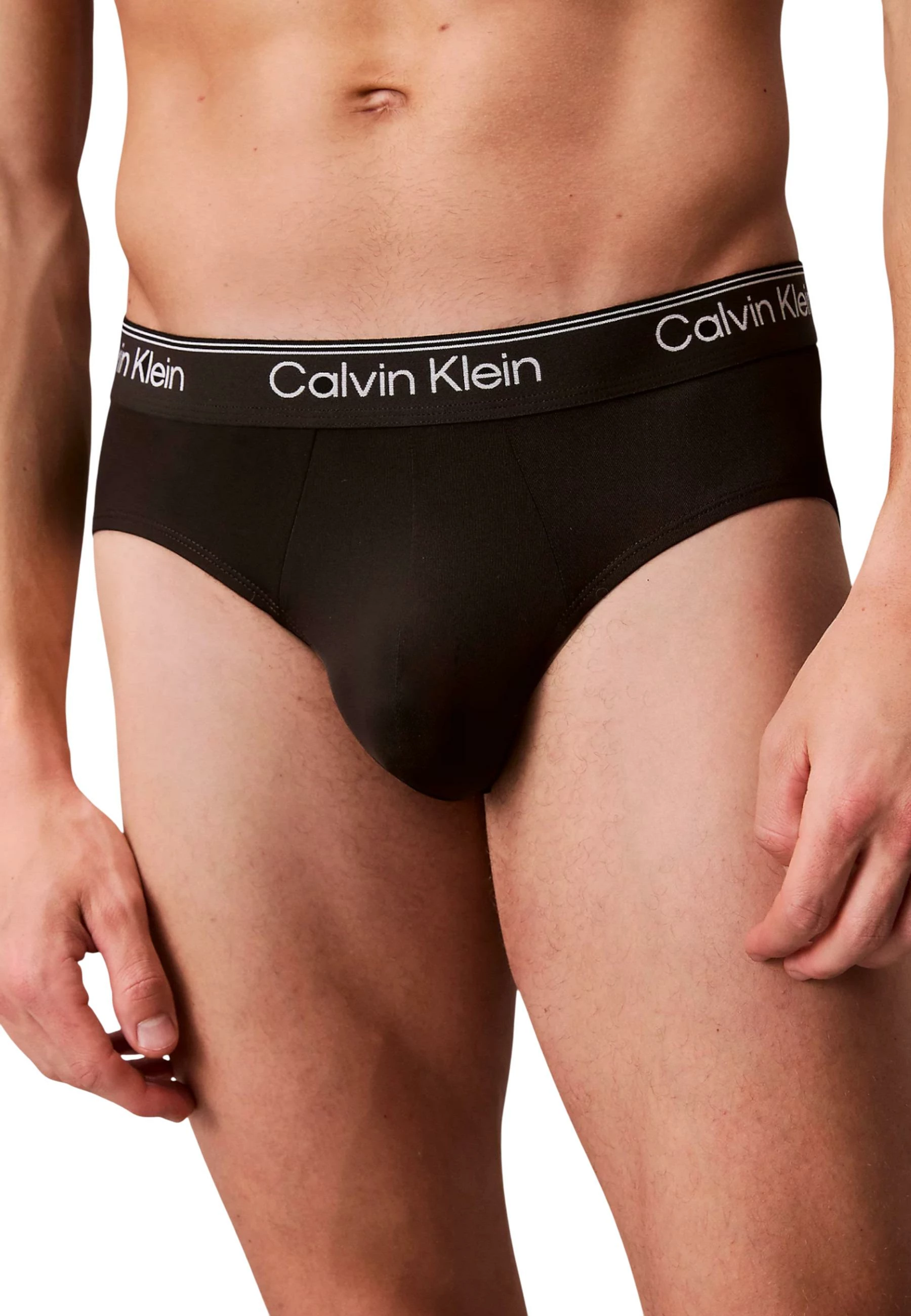 Të brendshme slip për meshkuj Calvin Klein Underwear HIP BRIEF 3PK LV00NB4408, të zeza [Madhësia: S]