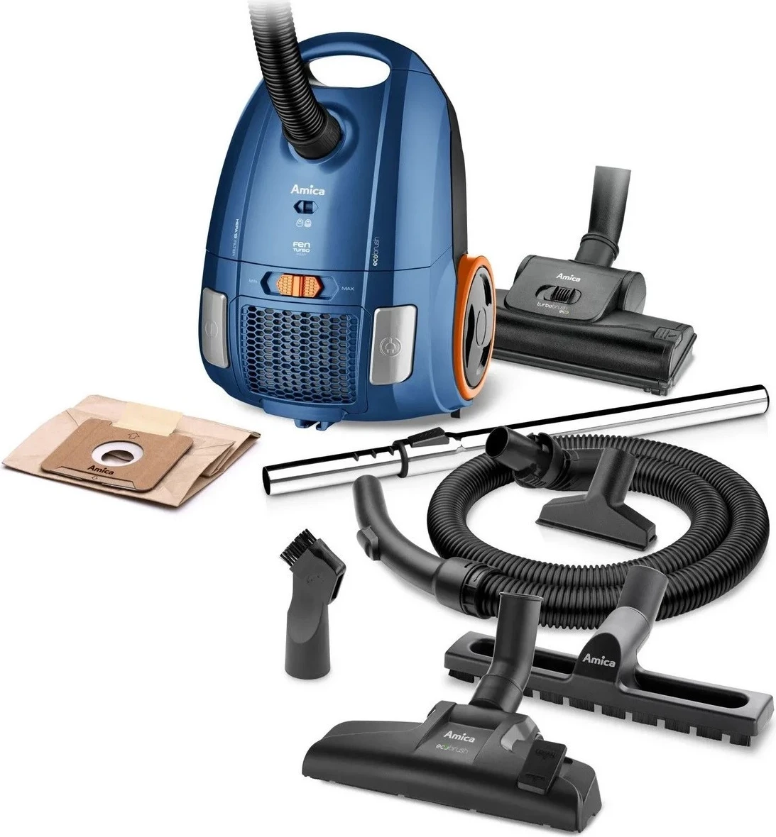 Fshesë me korrent Amica VM 2062 Fen Turbo, 900W, ngjyrë blu