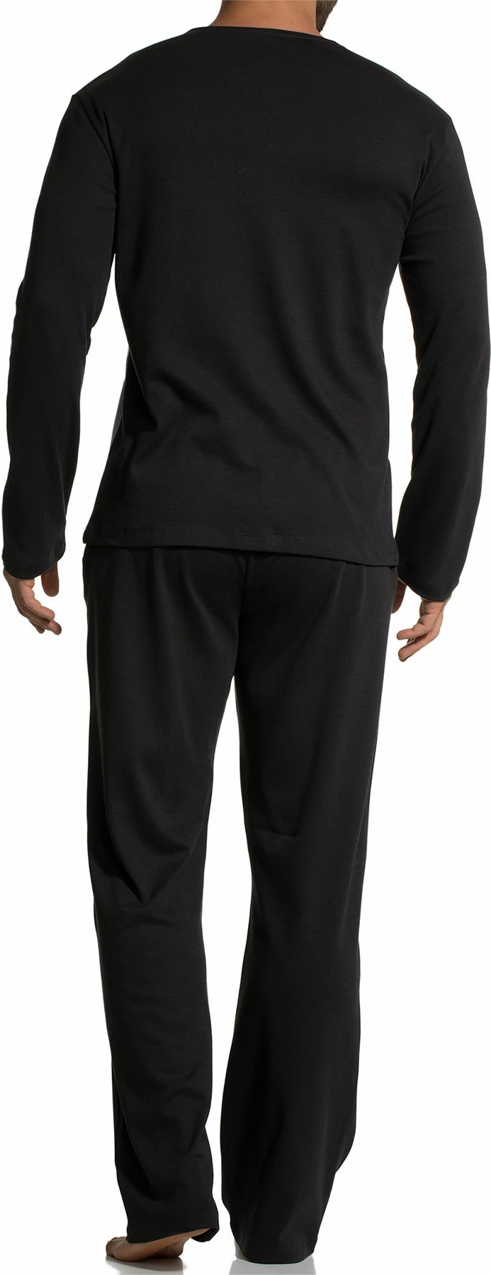 Set pizhamash për burra, Jumeon, 002-000371, e zezë/gri