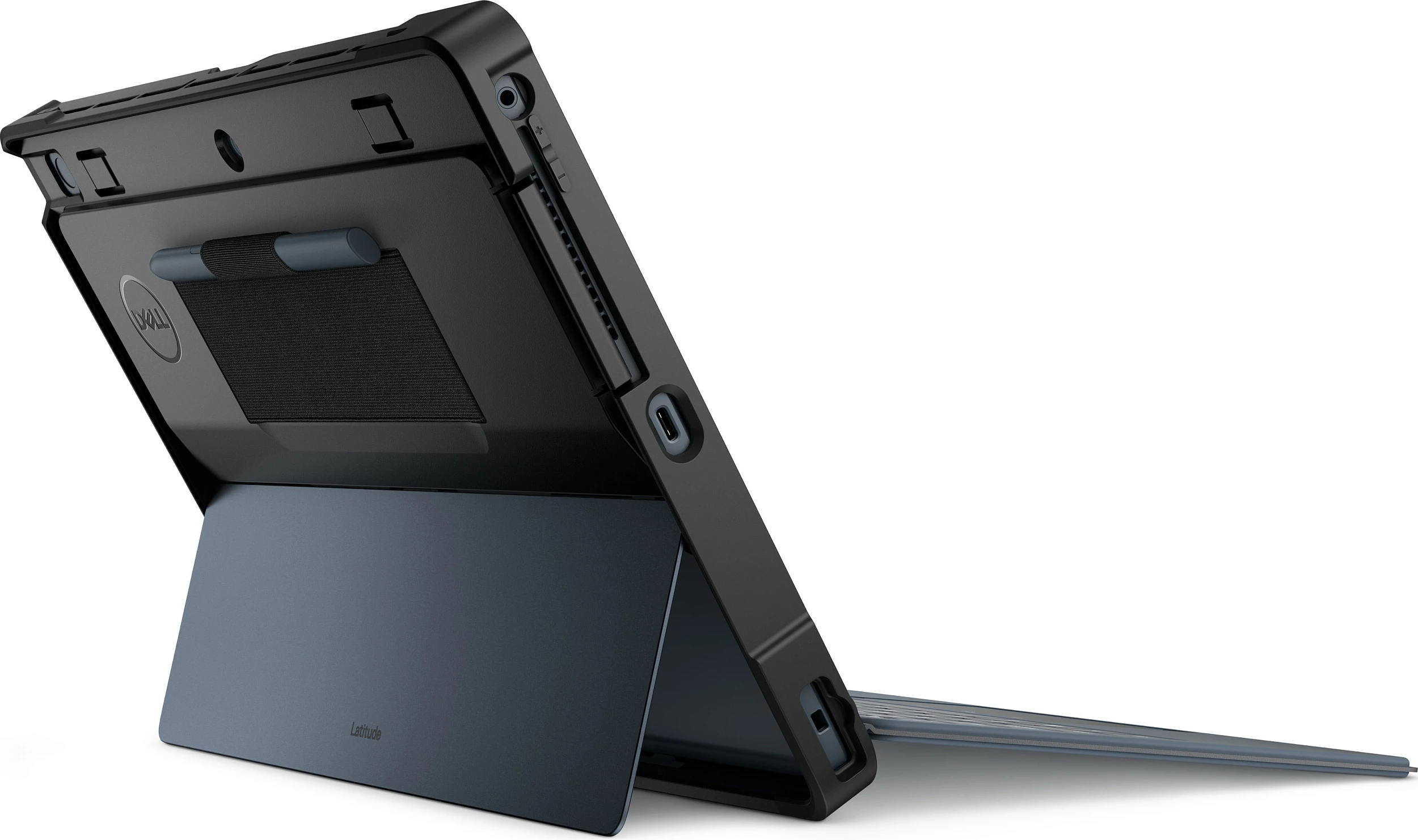 Mbështjellës Dell EcoLoop Latitude 7350 Detachable, TPU, i zi