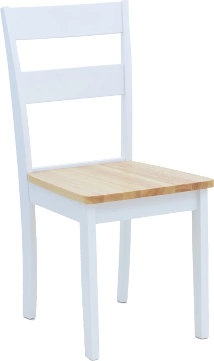 Karrige York, set prej 2 copë, ngjyrë e bardhë-natyrale, 39.5x47.5x89cm