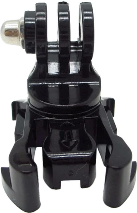 Kapëse rrotulluese 360° për kamera sportive Telesin GP-JBK-T02, plastike, e zezë