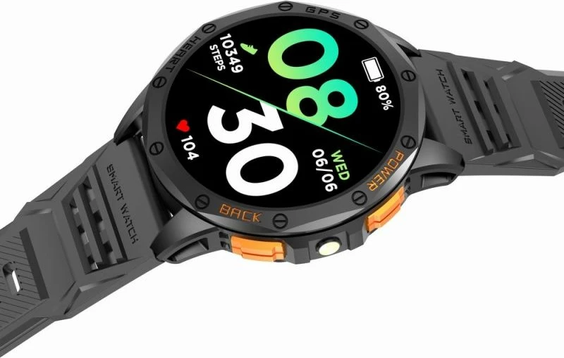 Smartwatch për meshkuj Gravity, e zezë