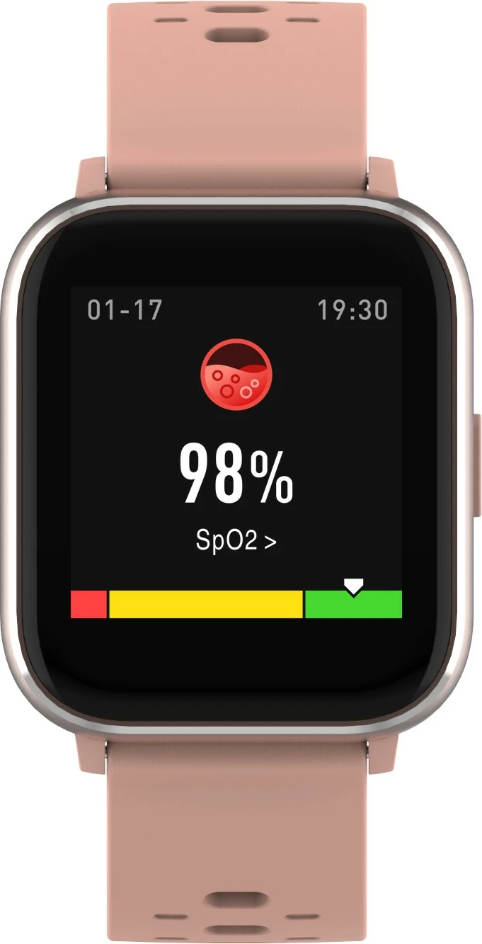 Smartwatch Denver SW-164, Bluetooth, rozë