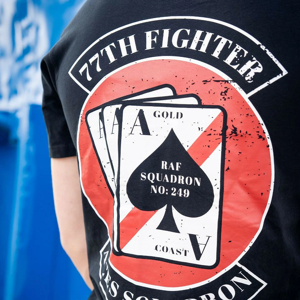 Bluzë T-Shirt Fostex Garments T-shirt 77th Aces Fighter Squadron