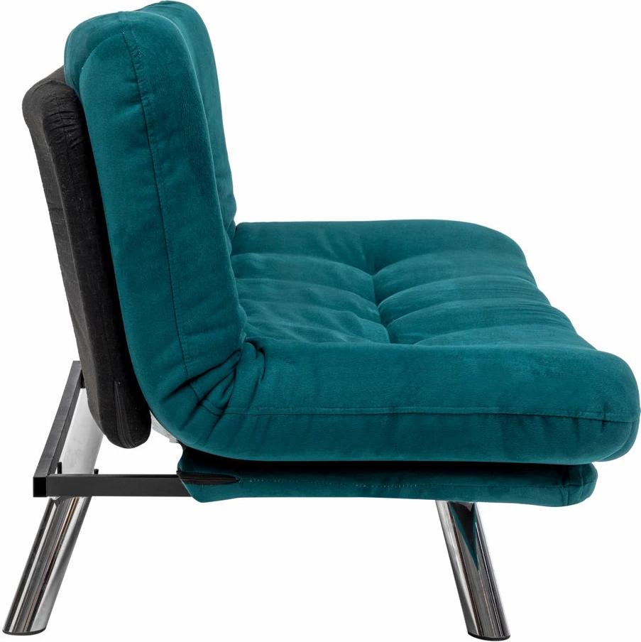 Krevat-sofë 3 vende, Atelier del Sofa, Misa Small, ngjyrë jeshile petrol