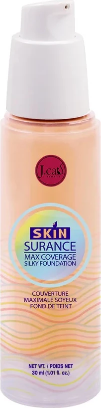 Fondatinë J.Cat Beauty Skinsurance Max Coverage Silky Foundation Face Primer 106 Soft Beige për femra 30ml