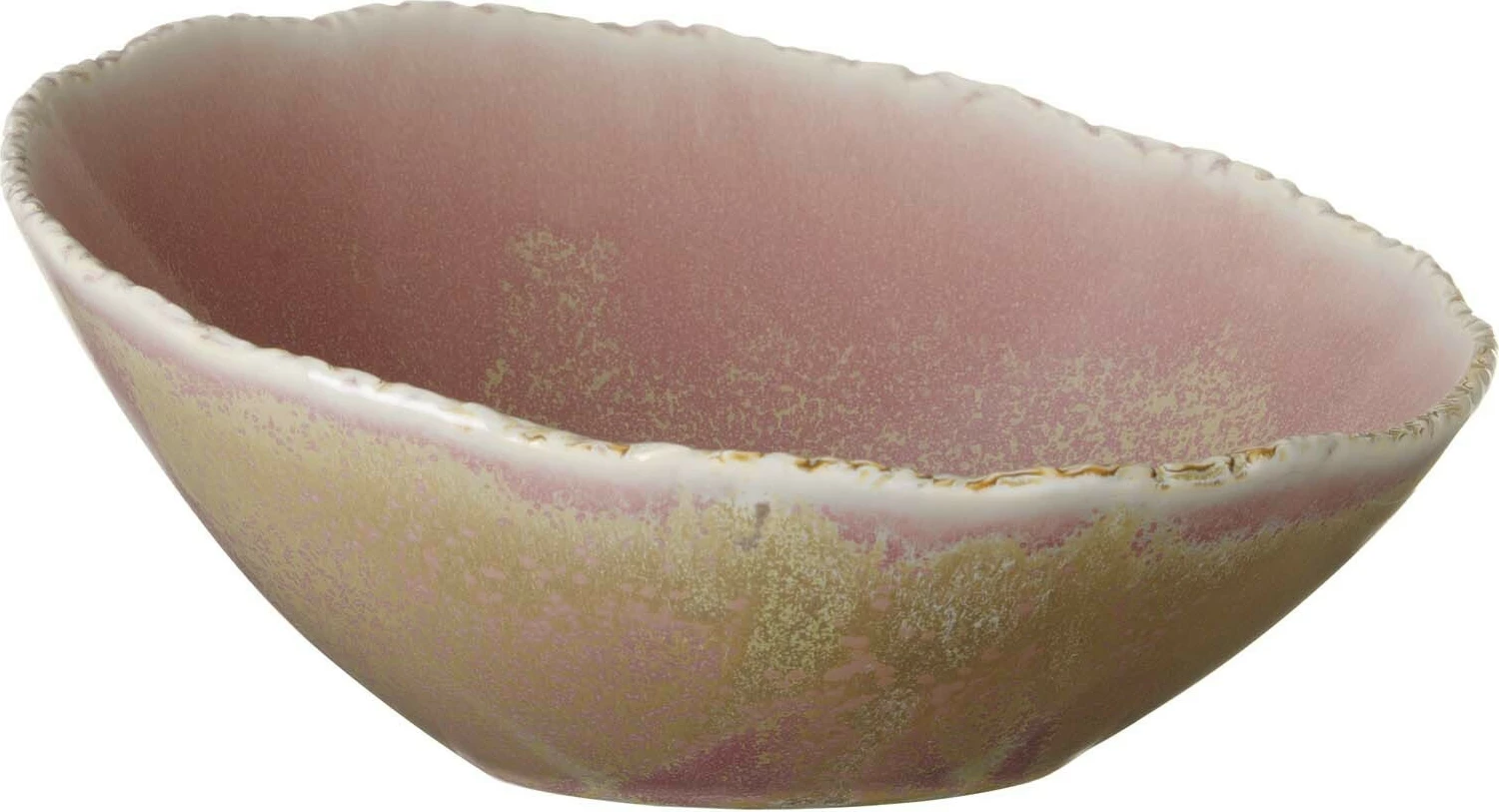 Tas buffet Fine Dine Rosa Ø250 mm 1 L, rozë, set 3 copë