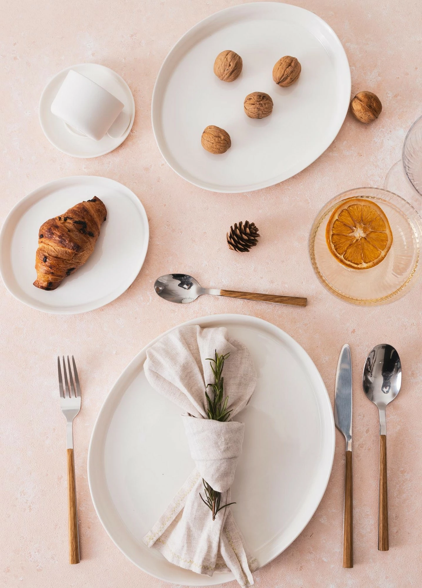 Pjatë shërbimi porcelani, e bardhë, Hermia, CTT0008, 23x27x2cm