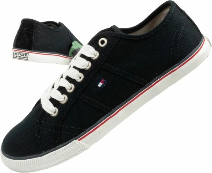 Këpucë për meshkuj Tommy Hilfiger, të zeza