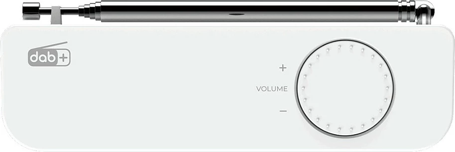 Radio portativ Kenwood CR-M33DAB, DAB+/FM, Bluetooth 5.3, USB-C, i bardhë
