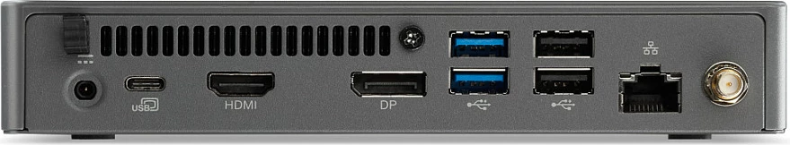 Mini PC Acer Veriton Essential VN2590G, Intel Core 5-120U, 16GB RAM Memorje, 512GB SSD NVMe, Linux, i zi
