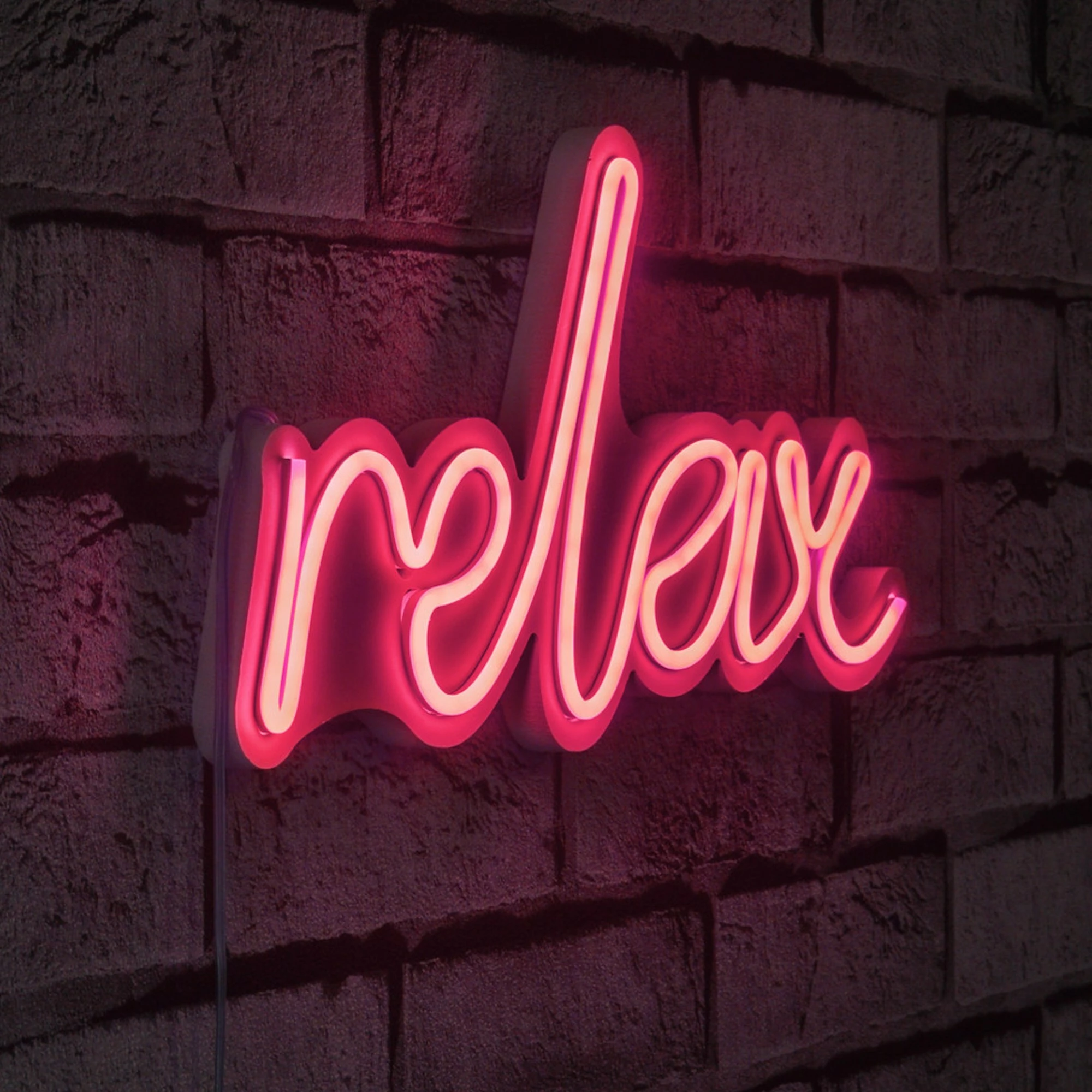 Dritë dekorative LED, plastikë, ngjyrë rozë, Wallity Relax