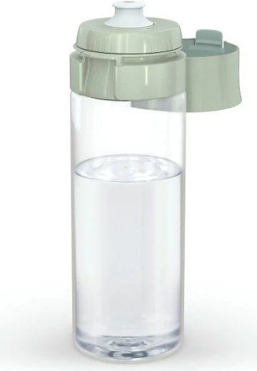 Shishe uji me filtër BRITA Vital 0.6L, jeshile pastel, 2 copë