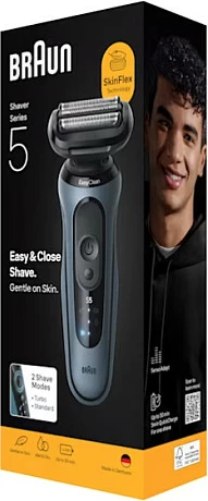 Makinë rroje Braun Series 5 52-A1000, EasyClean, blu