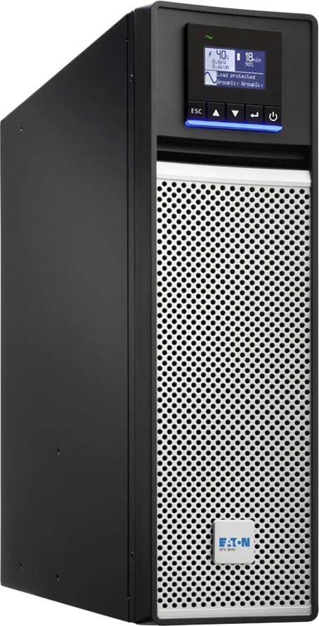 UPS Eaton 5PX Gen2 3000VA/3000W 3U Rack/Tower Line-Interactive, zi/argjendtë