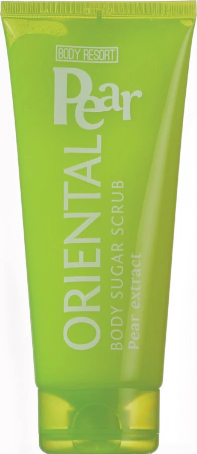 Skrab për trup Body Resort Lime Sugar me ekstrakt dardhe për femra 250g