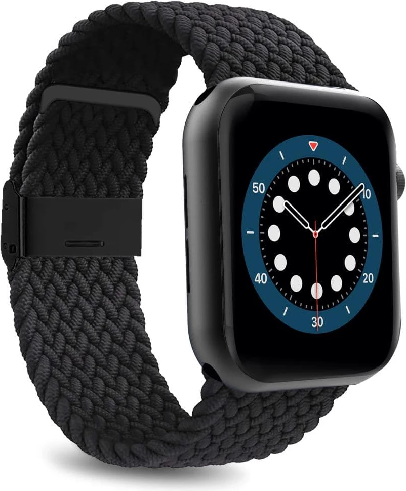 Rrip najloni Puro Loop për Apple Watch 38/40/41mm, i zi