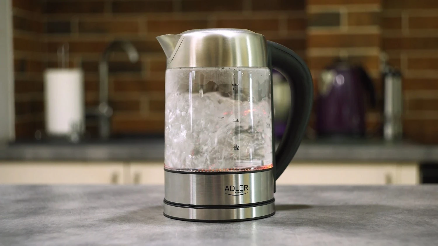 Çajnik Adler AD 1247, 1.7L, inox