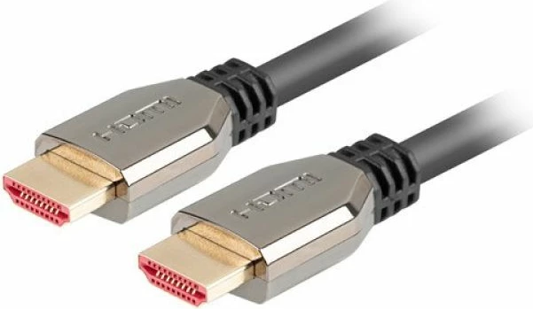 kabllo HDMI Lanberg CA-HDMI-30CU-0010-BK, 1m, e zezë