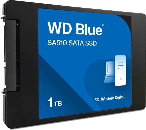 SSD i brendshëm Western Digital WD Blue SA510 WDS100T3B0A 1TB 2.5\" SATA, blu