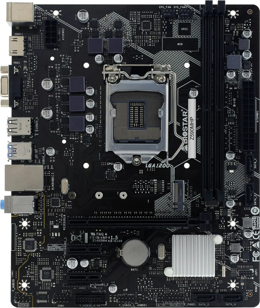 Pllakë amë Biostar Z590MHP, LGA 1200, micro ATX