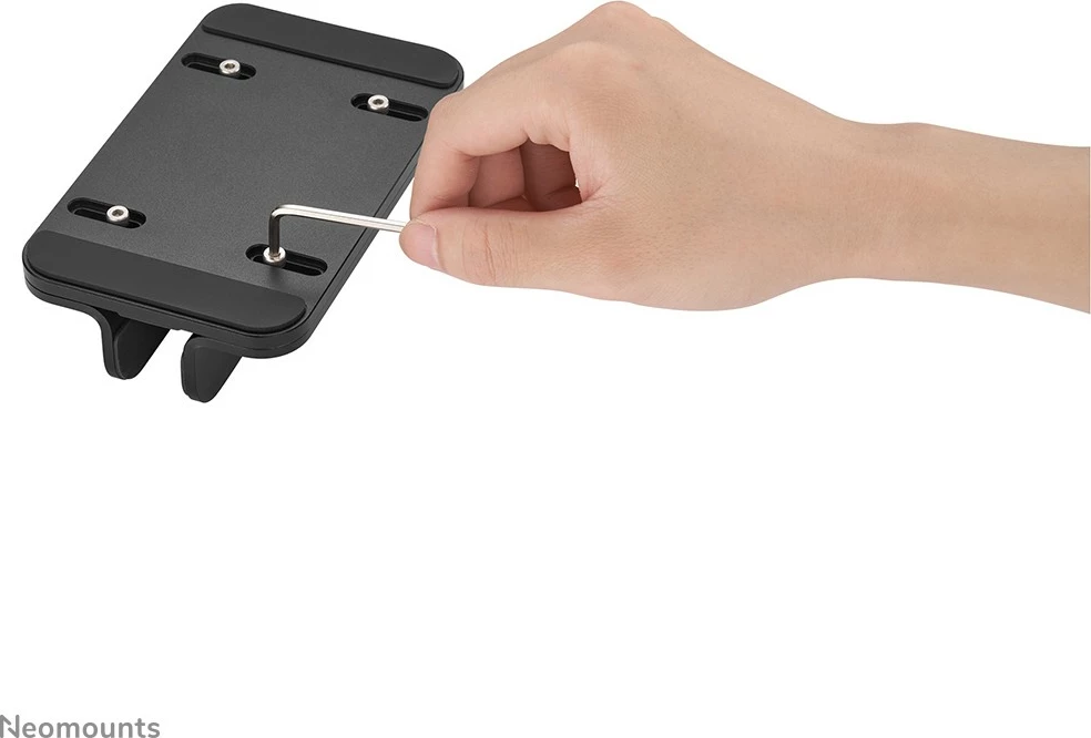 Mbajtës laptopi Neomounts NSLS300BLACK, alumini, 11-17 inç, i zi