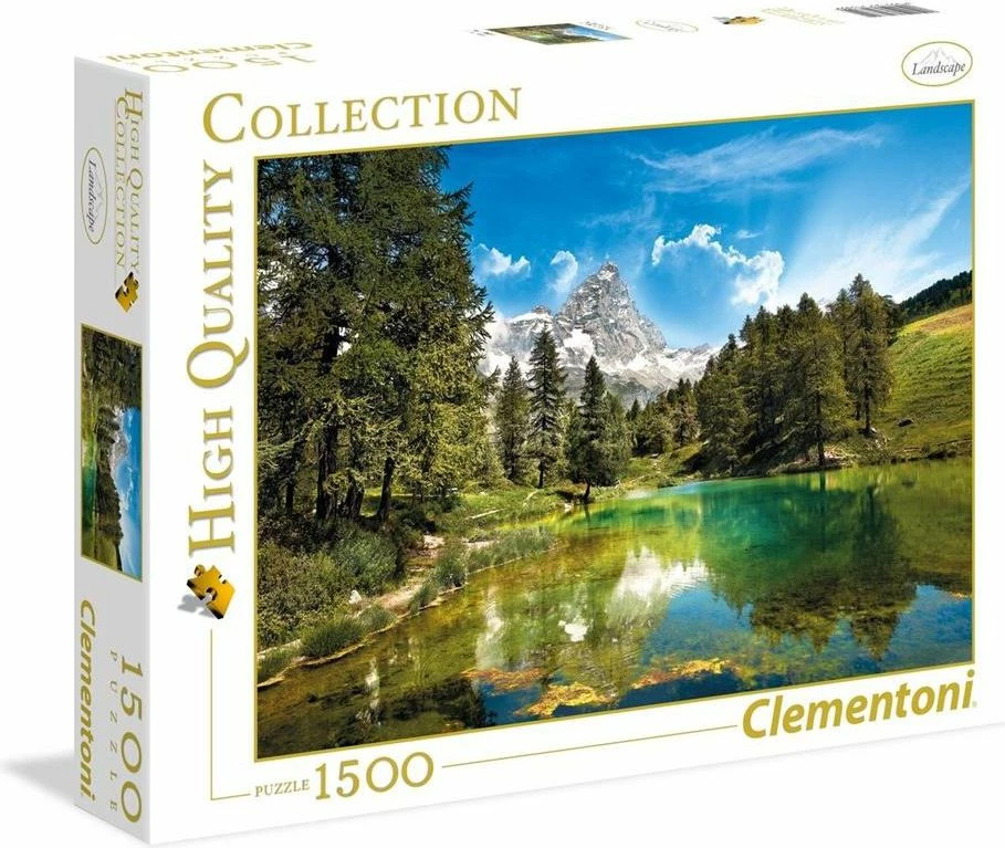 Puzzle Clementoni Blue Lake 1500 copë