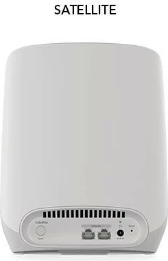 Mesh satelit NETGEAR Orbi RBS760, Wi-Fi 6, Tri-band, Bardhë