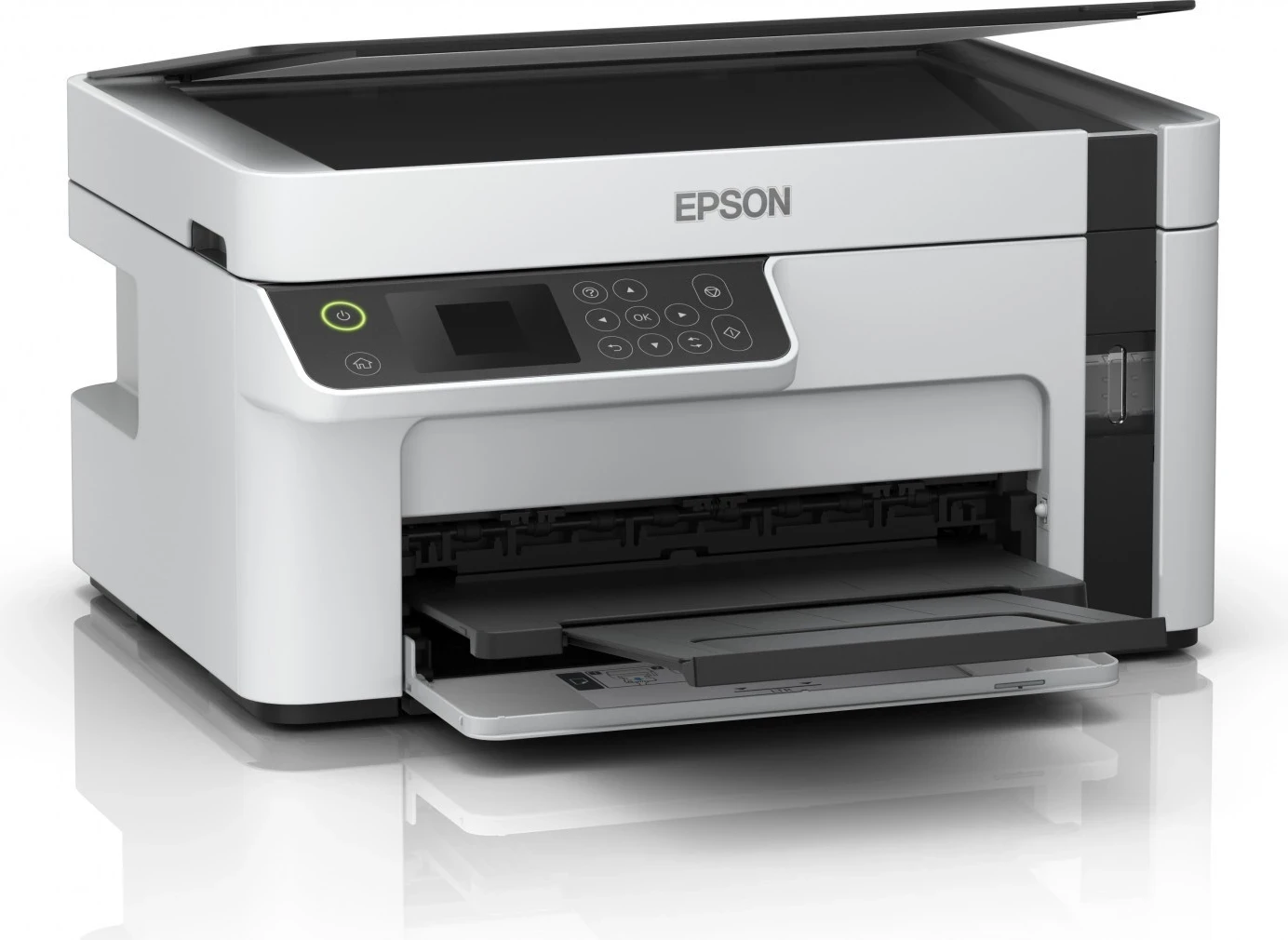 Printer Epson M2120, i bardhë