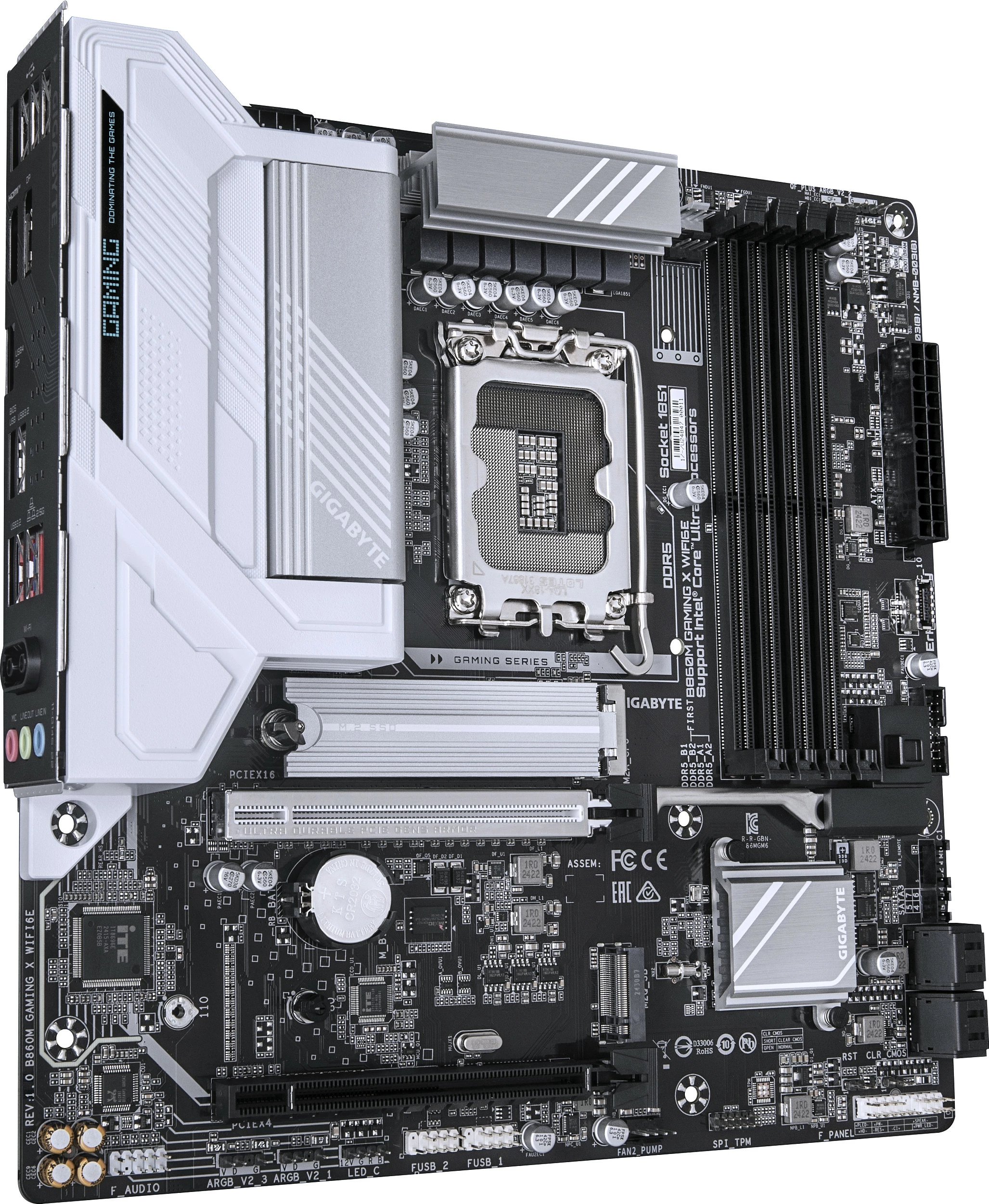 Pllakë amë Gigabyte B860M GAMING X, LGA1851, WiFi6E