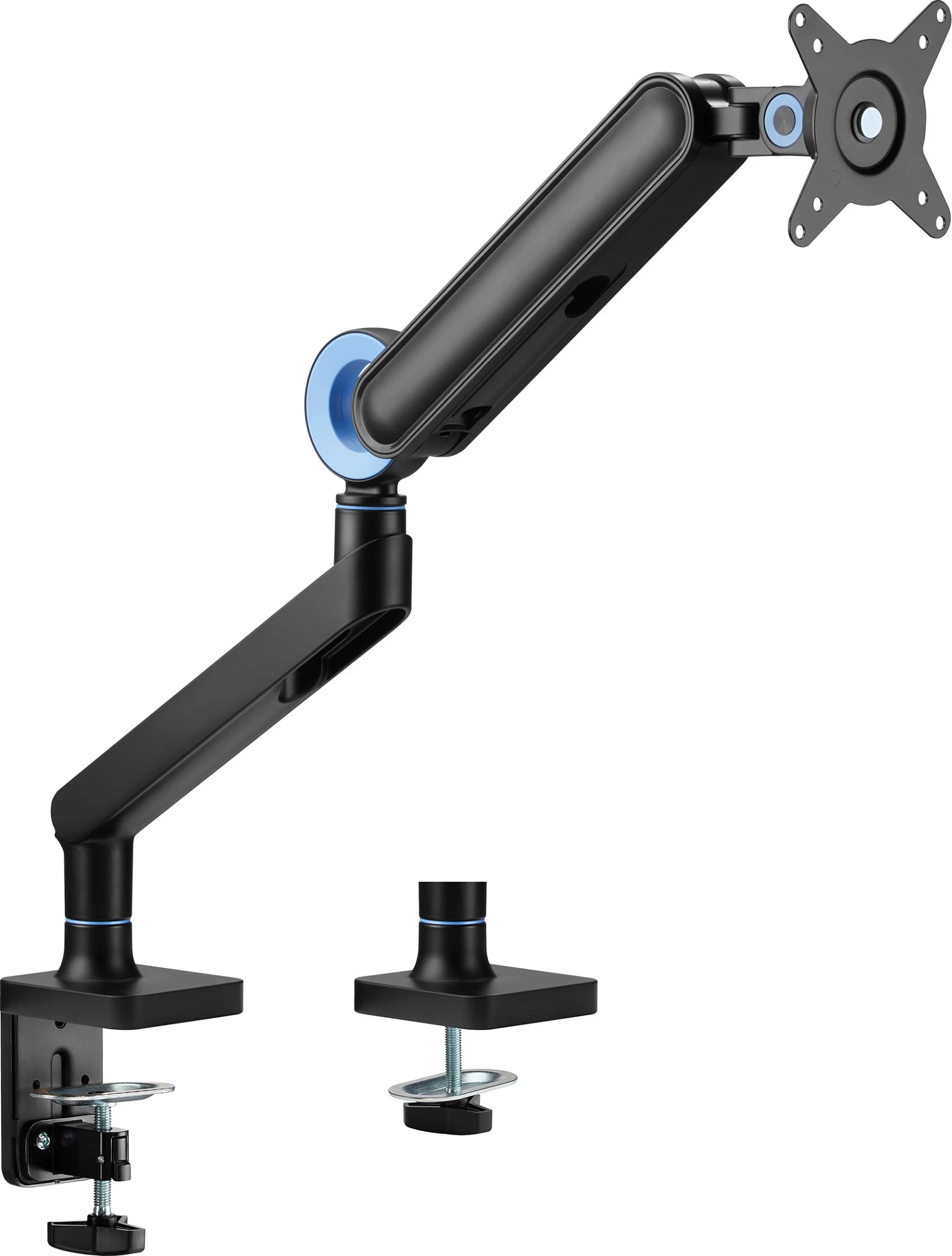 Mbajtëse monitori EQUIP 17"-35", krah me gas spring, 360°, deri 10.5 kg, e zezë