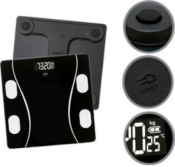 Libra Eldom Illie TWO610, smart, Bluetooth, xham, e zezë