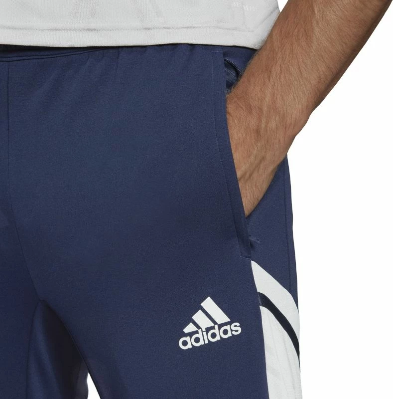 Pantallona futbolli adidas për meshkuj, blu marin [Madhësia: M]