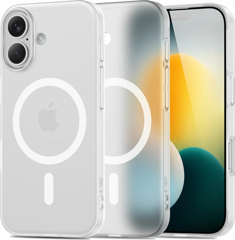 Mbështjellës Tech-Protect MagSlim MagSafe për iPhone 17, bardhë matte, 1 copë