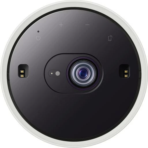Projektor smart portabël Samsung The Freestyle LFF3C SP-LFF3CLAXXXE, Full HD, 30–100", 400–1200 ANSI lm, DLP, HDMI, zë 360°, i bardhë