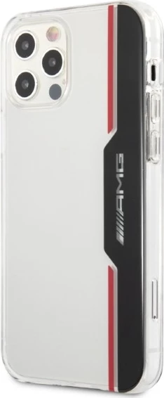 Mbështjellës Mercedes AMG Electroplate për iPhone 12 / iPhone 12 Pro, transparent