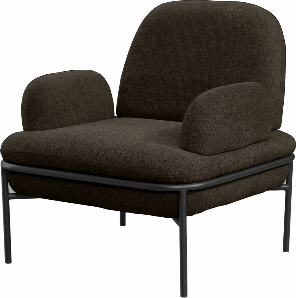 Karrige krahu, Atelier del Sofa, Aster, ngjyrë antracit
