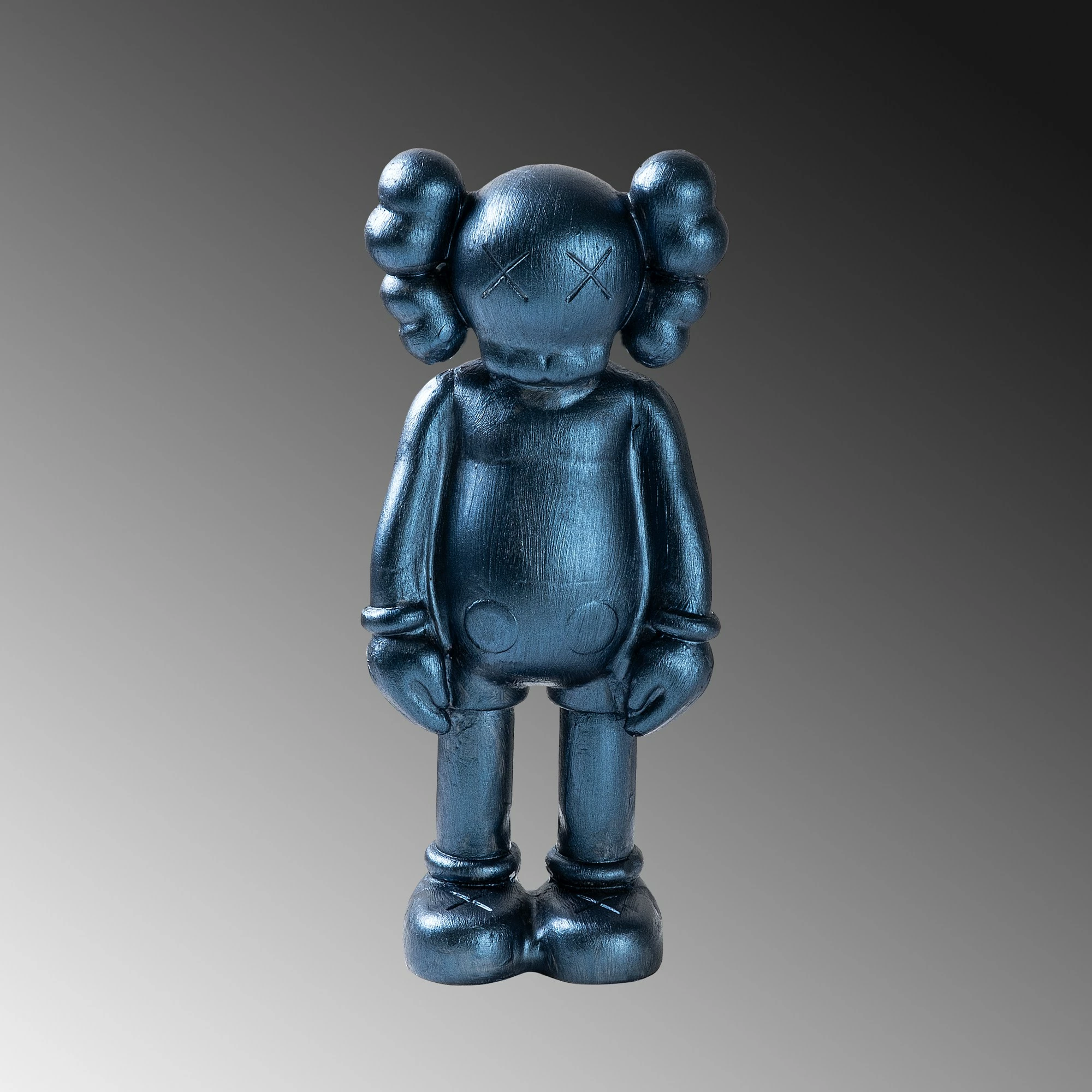 Objekt dekorativ Aberto Design, ngjyrë blu e errët, Yak-051-D